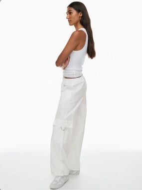 TNA White Global Cargo Pants